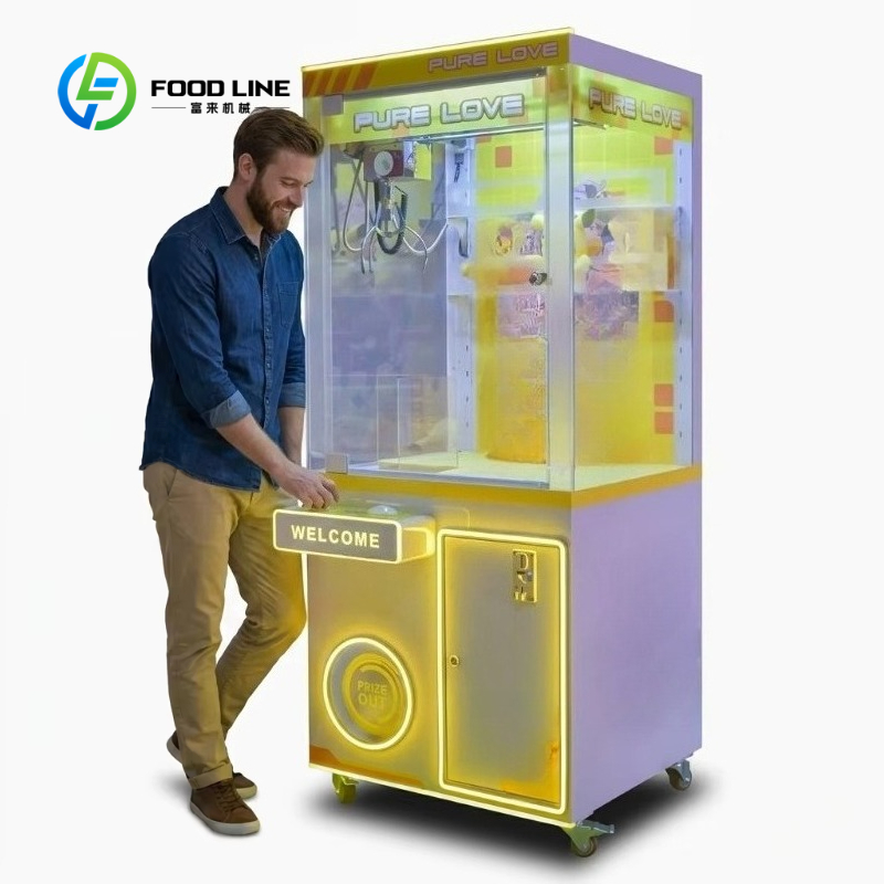 Arcade Vending & Laundry - Automatyczna maszyna z automatycznym chwytakiem, działająca