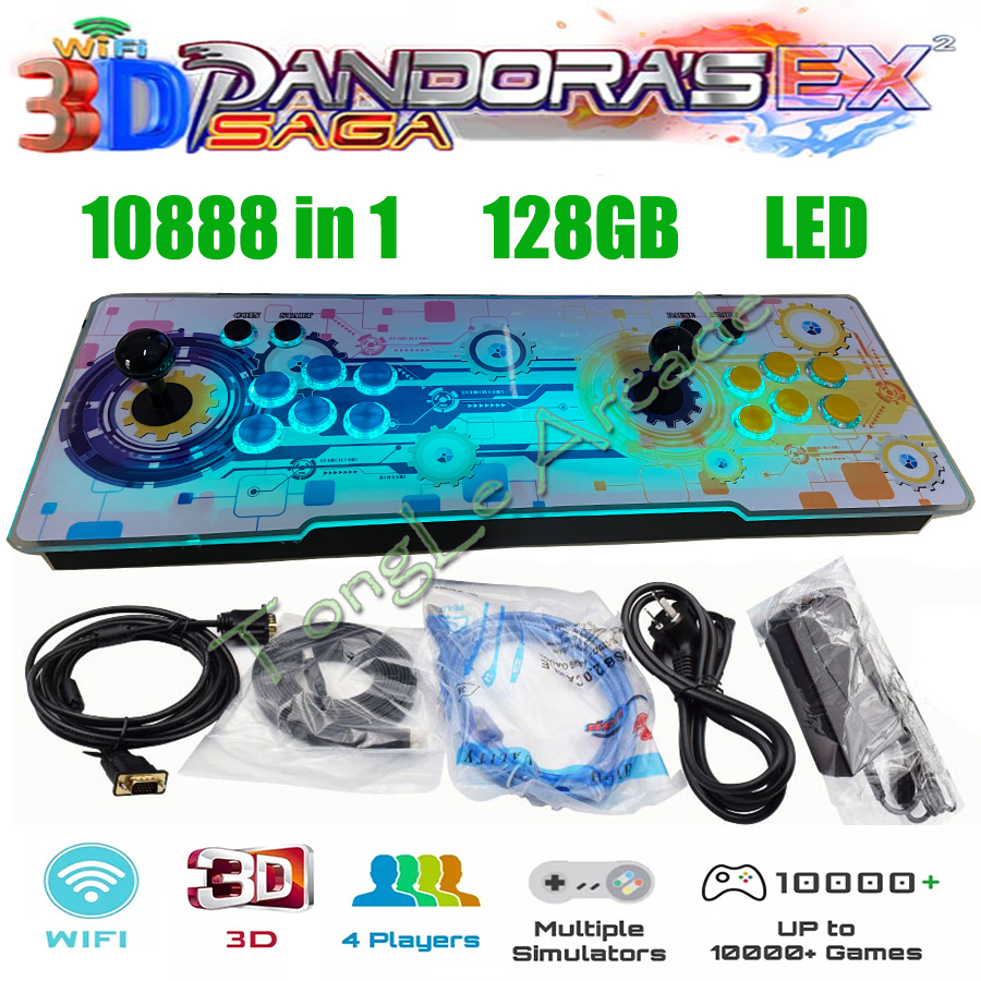 Trackball Controller Arcade - Najnowsza konsola 3D WIFI Pandora Saga