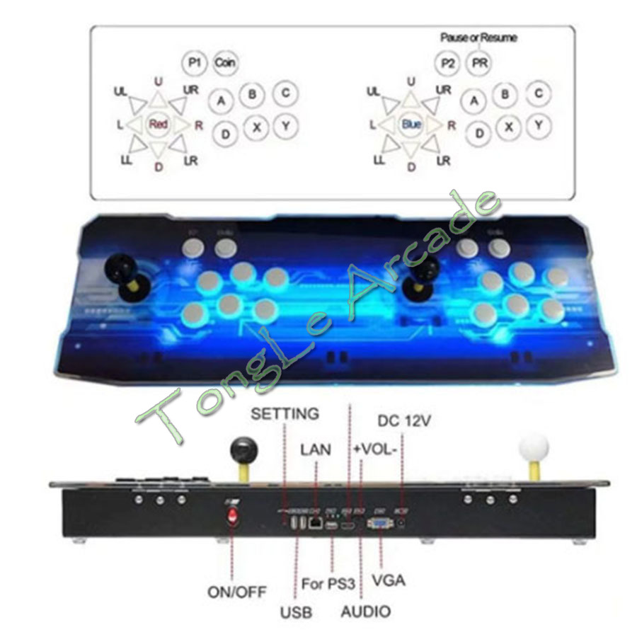 Najnowsza konsola 3D WIFI Pand – Trackball Controller Arcade recenzja i cena